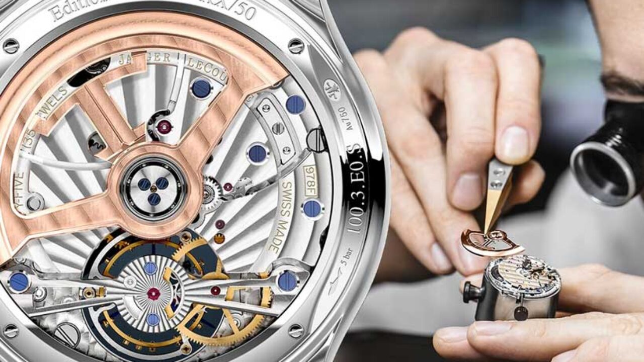 Watch movement and specialist working on a mechanical timepiece